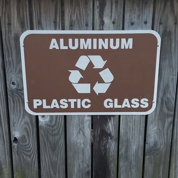 aluminum sign